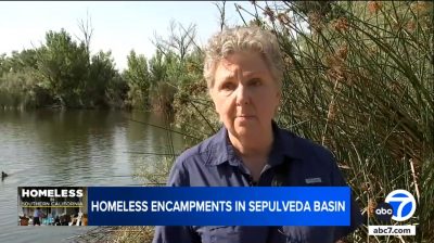 Advocates say homeless encampments in Sepulveda Basin raise fire risk