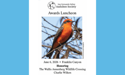 The San Fernando Valley Audubon Society 2026 Conservation Awards Luncheon